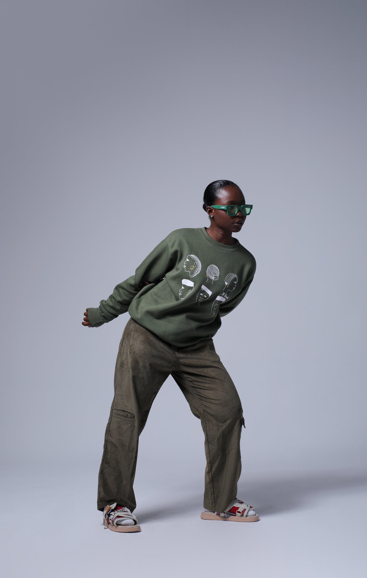 IL BEAUTE CREWNECK GREEN