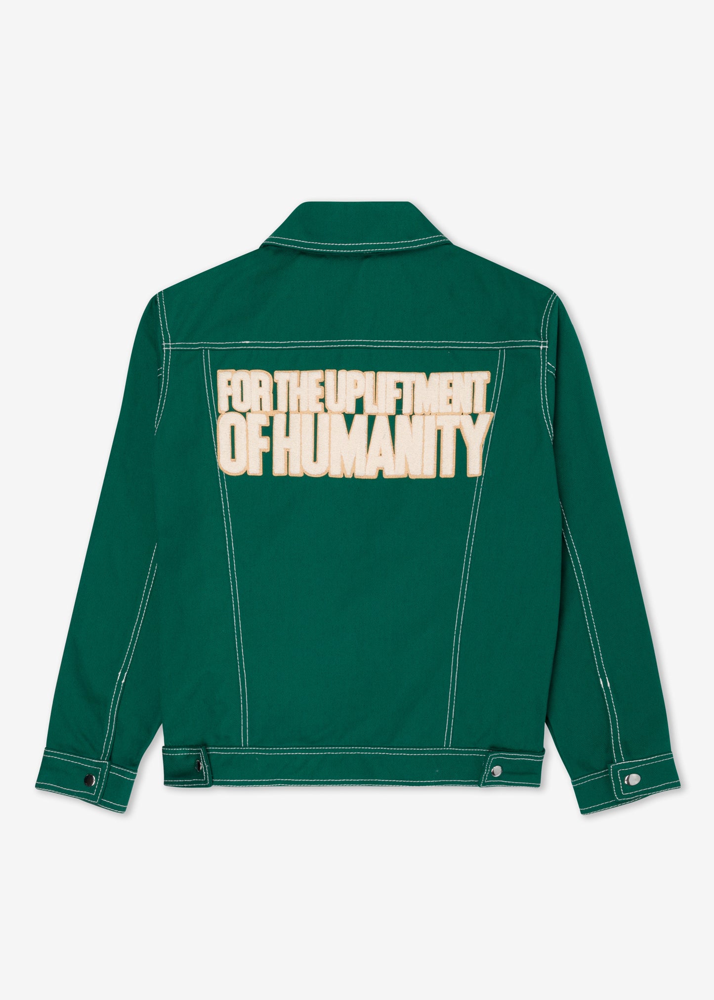 BULL DENIM JACKET GREEN