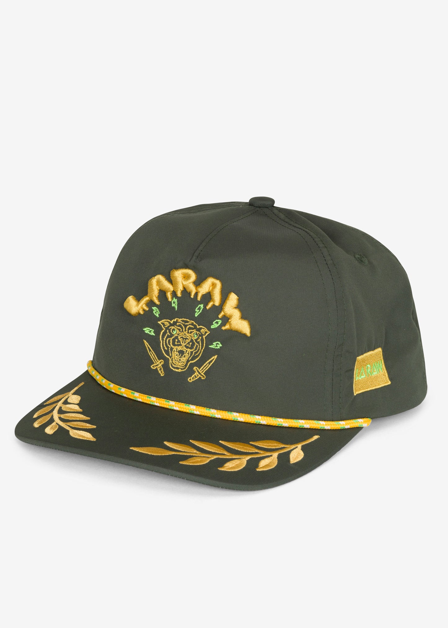 LOGO NYLON ARMY GRN
