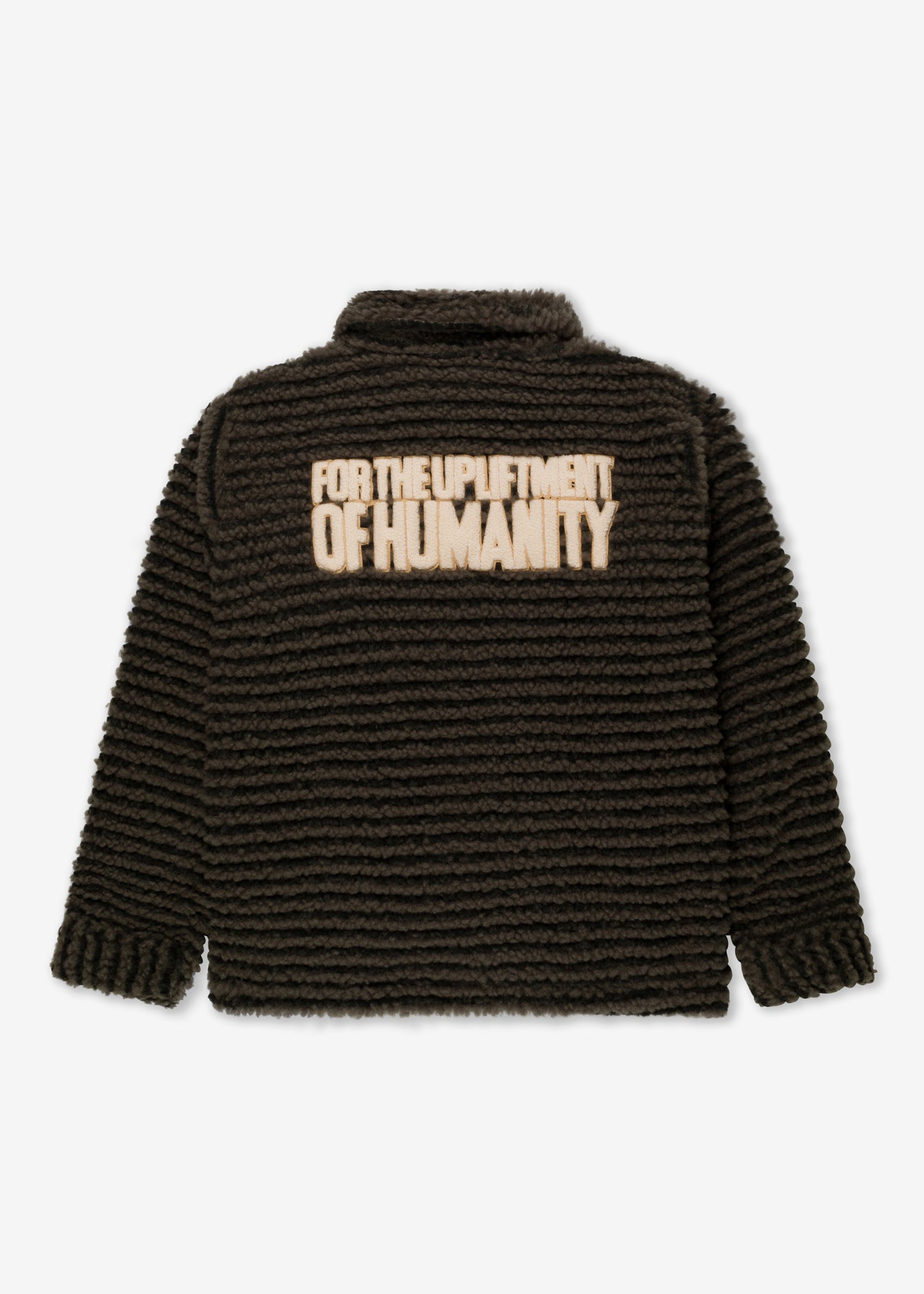 MUDCLOTH SHERPA PULLOVER