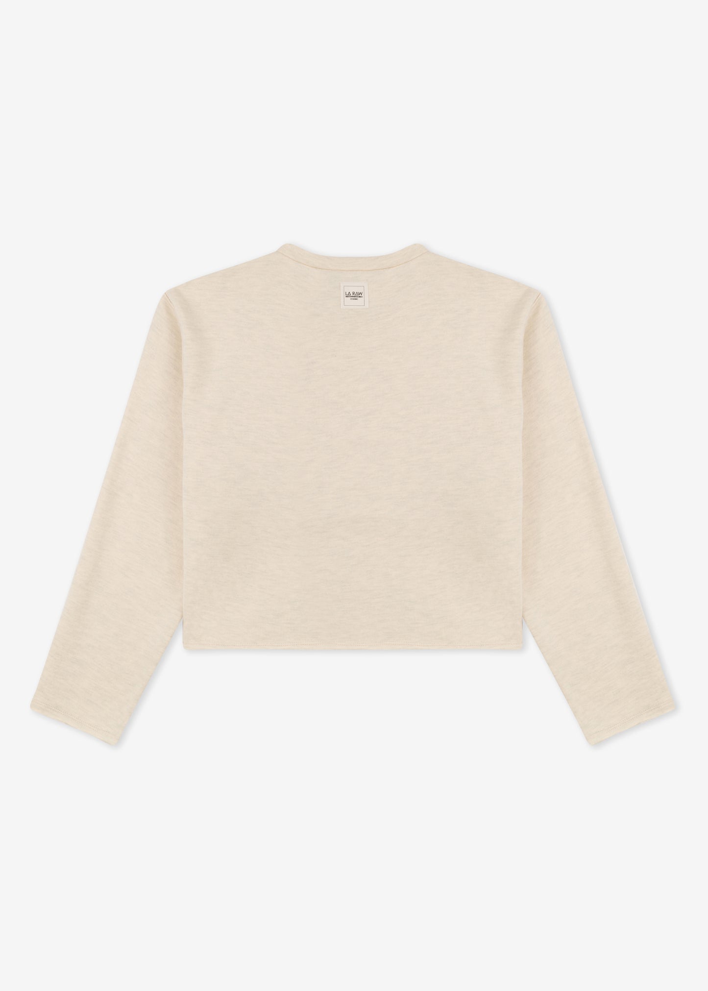 MALIA MUDCLOTH CROP CREWNECK