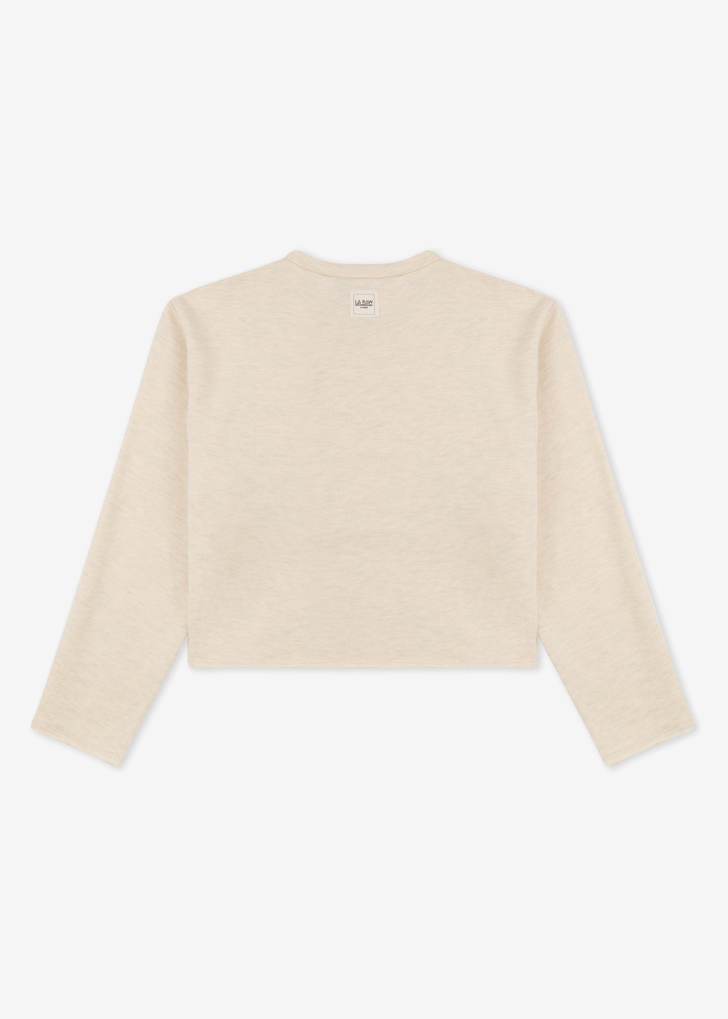 MALIA  MUDCLOTH CROP CREWNECK