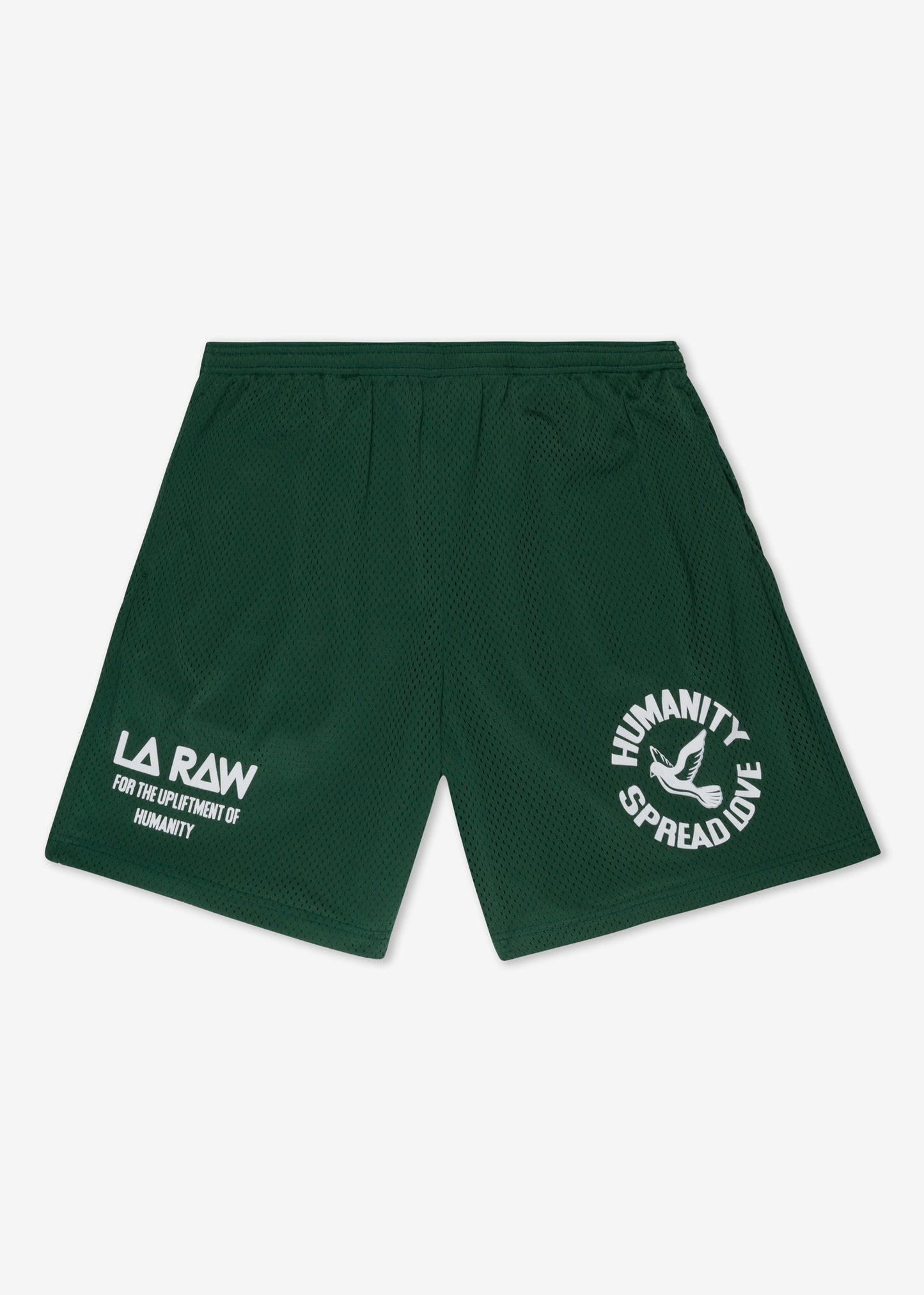 MESH GYM SHORTS GREEN