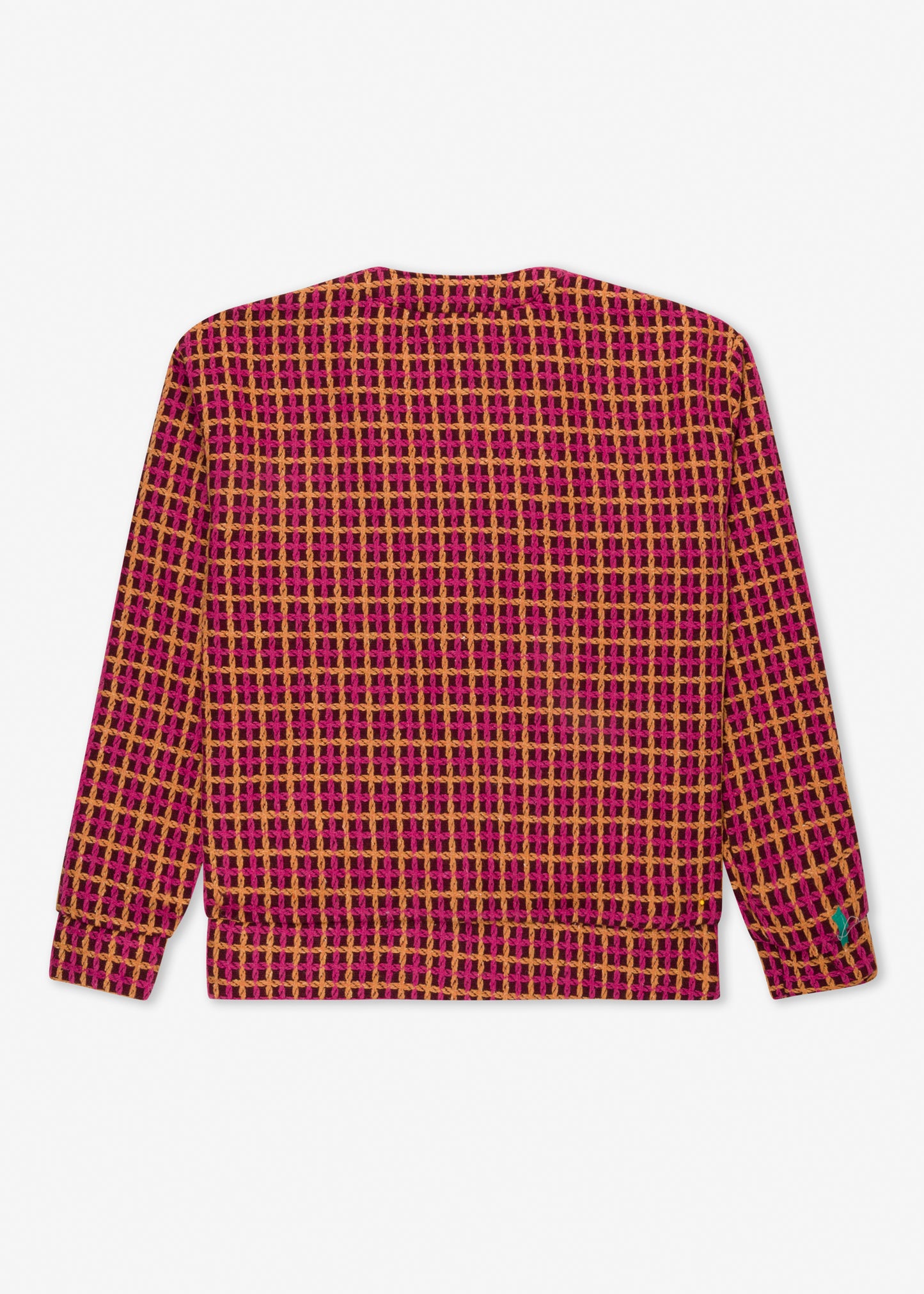 HEAVY CARDIGAN PLAID