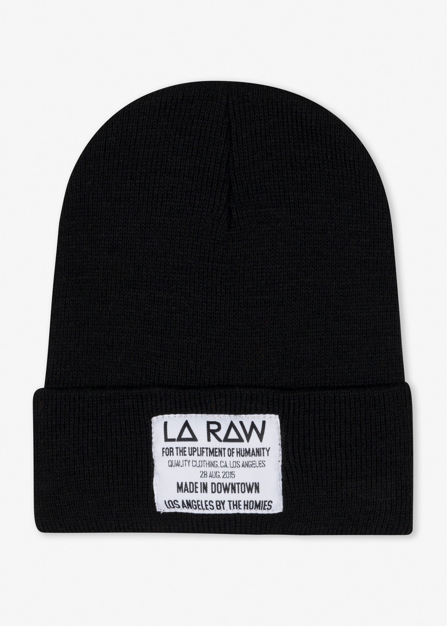 LOGO BEANIE BlK