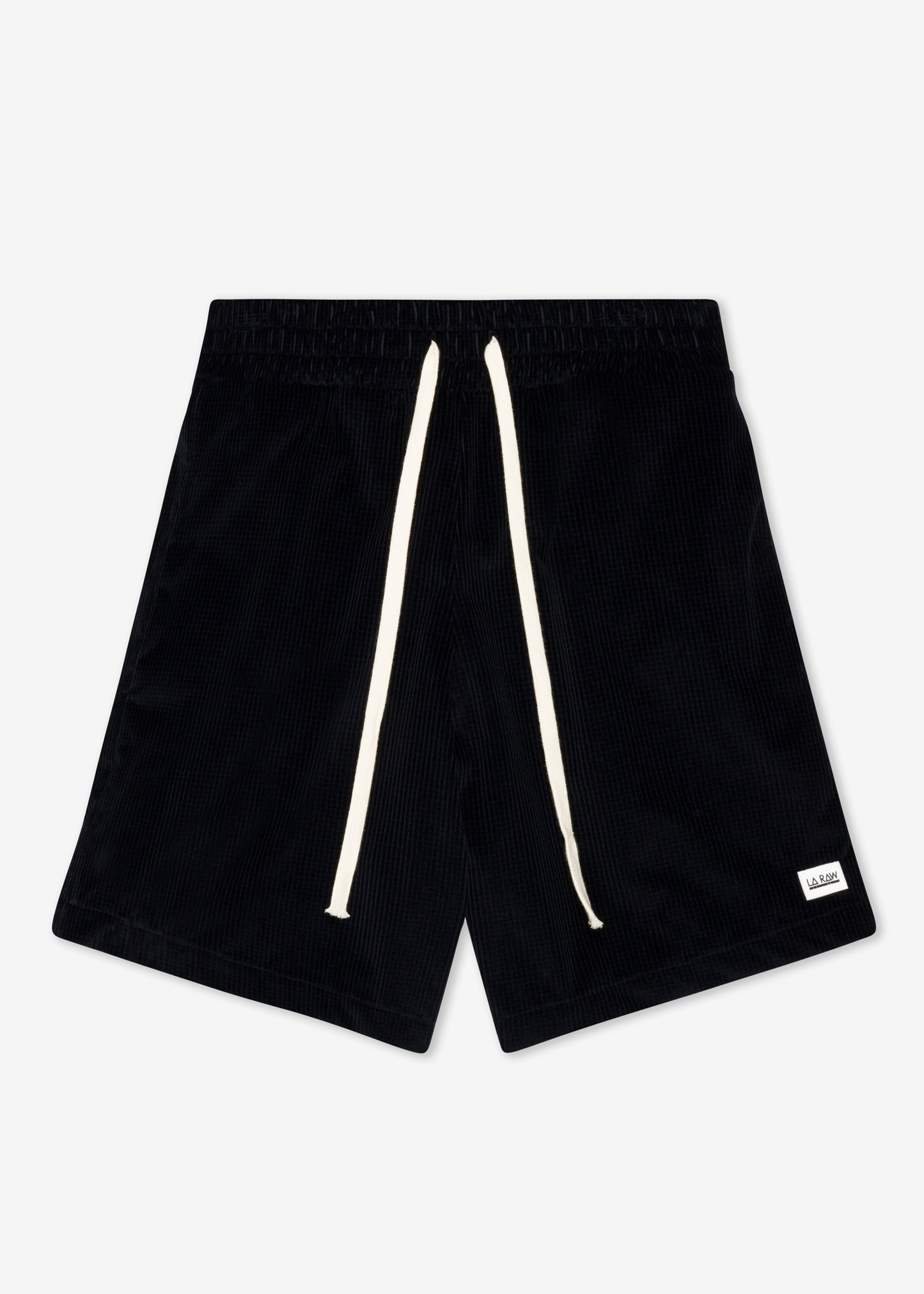 CORDUROY SHORTS BLACK