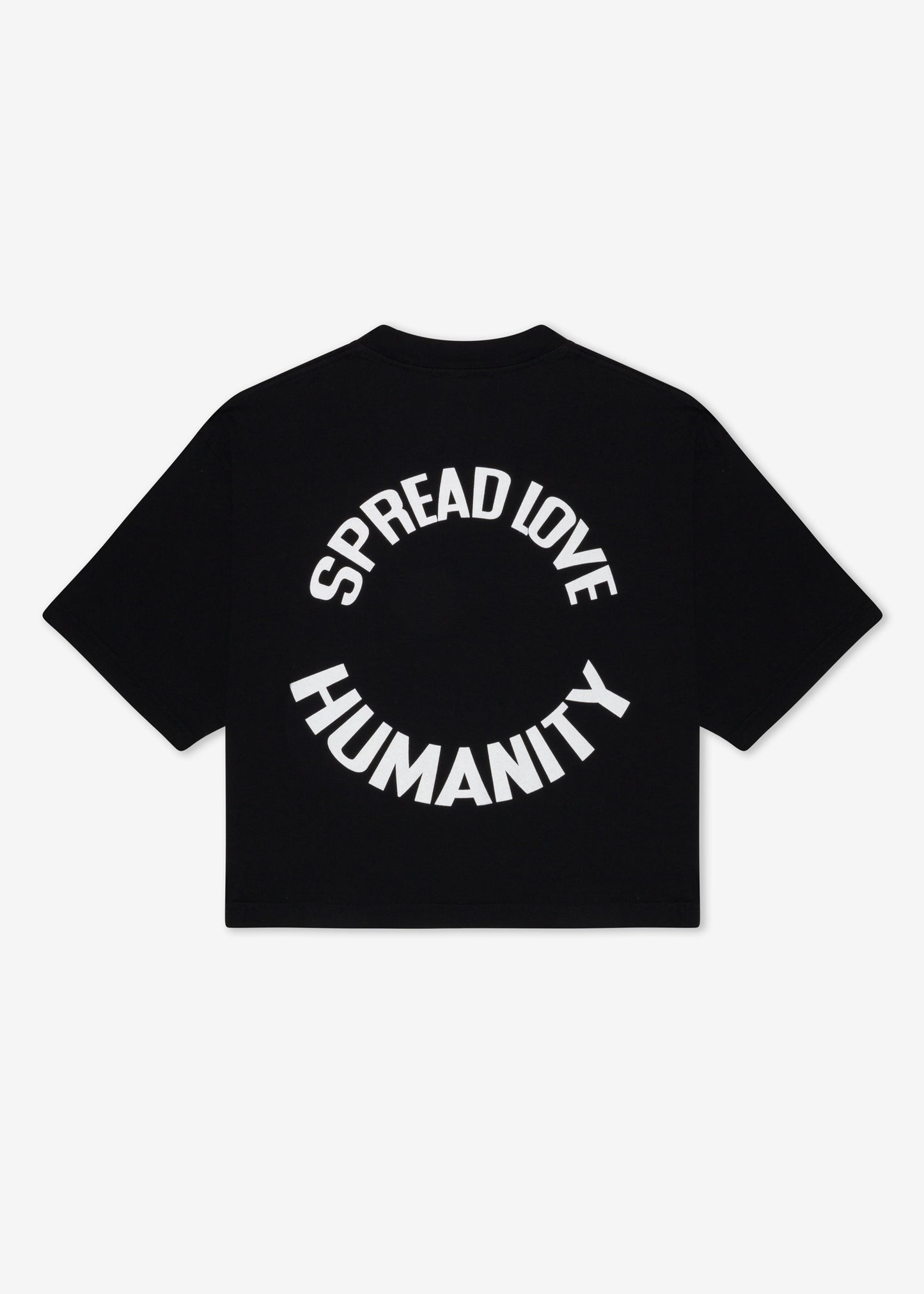 HUMANITY CROP BLK