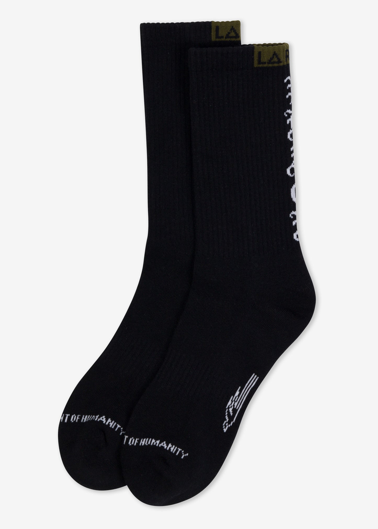 PEACE SOCKS BLACK