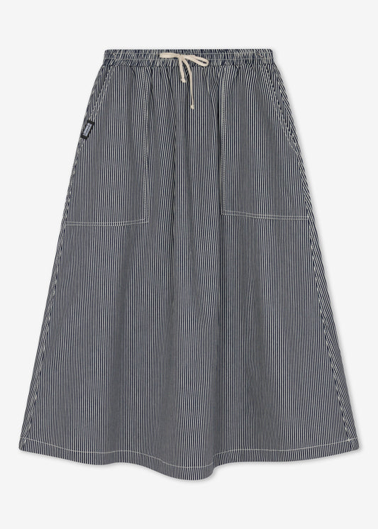 UTILITY LONG SKIRT DENIM