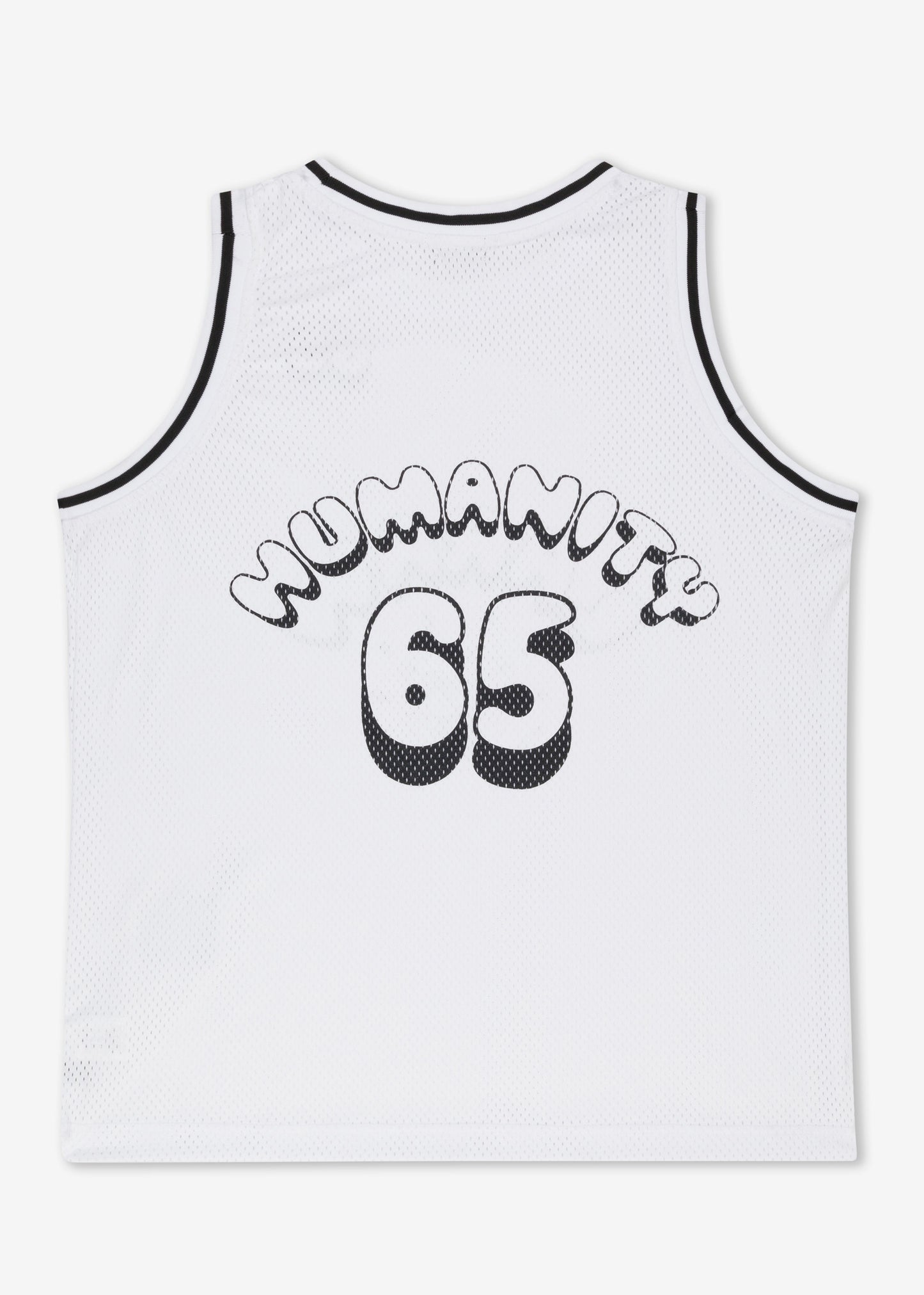 LOGO MESH JERSEY WHITE