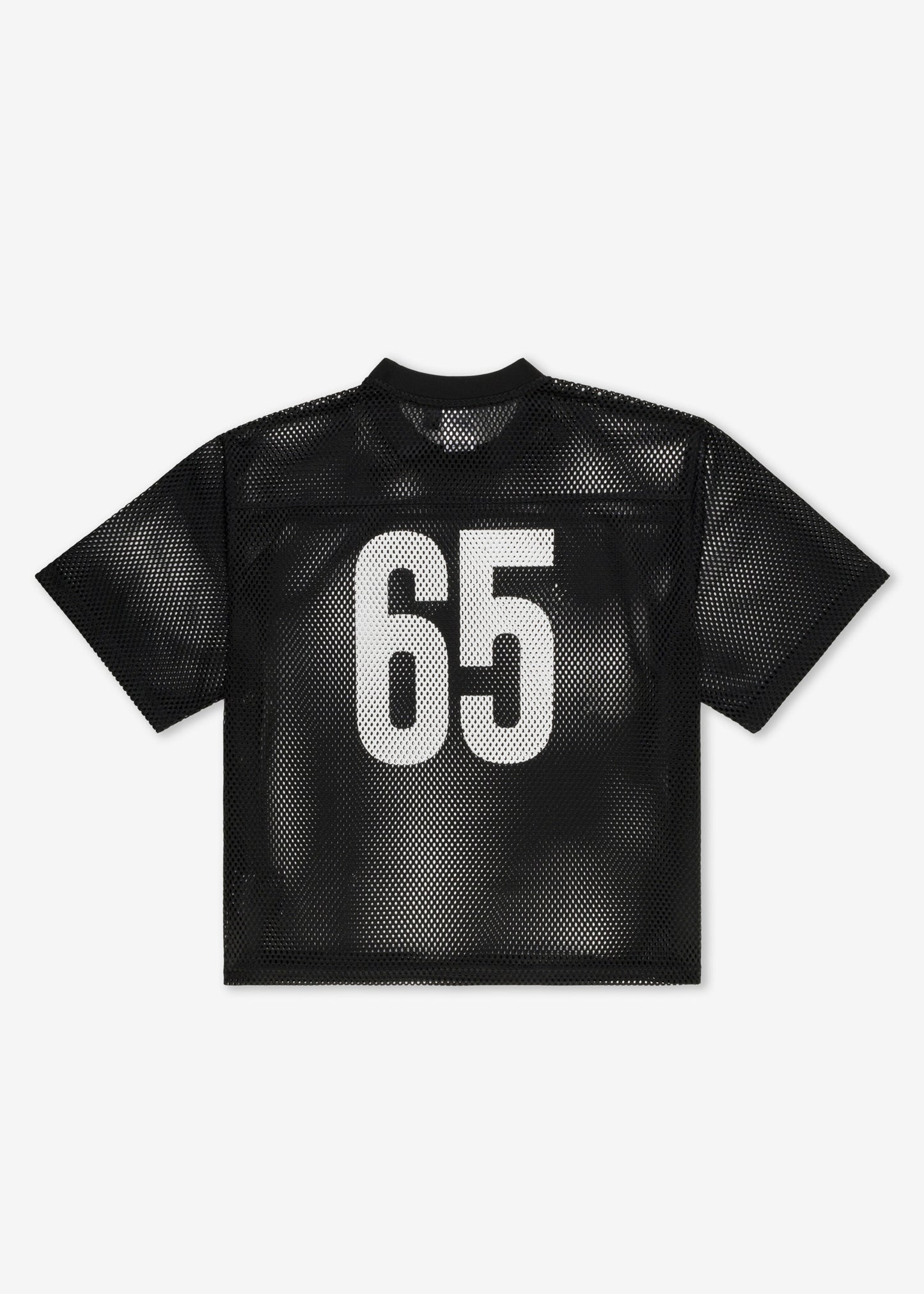 LOGO MESH JERSEY BLACK