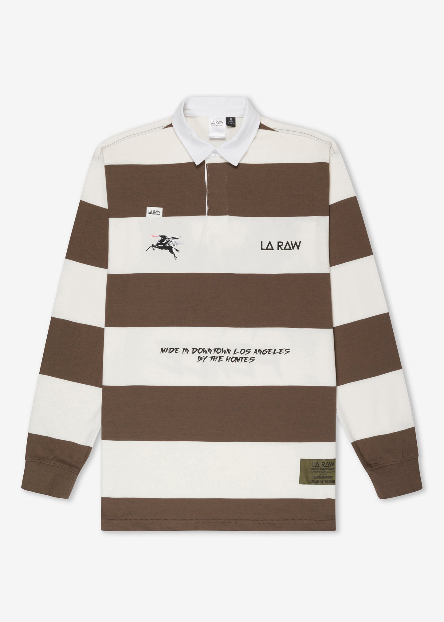 PEACE RUGBY POLO LONG SLEEVE