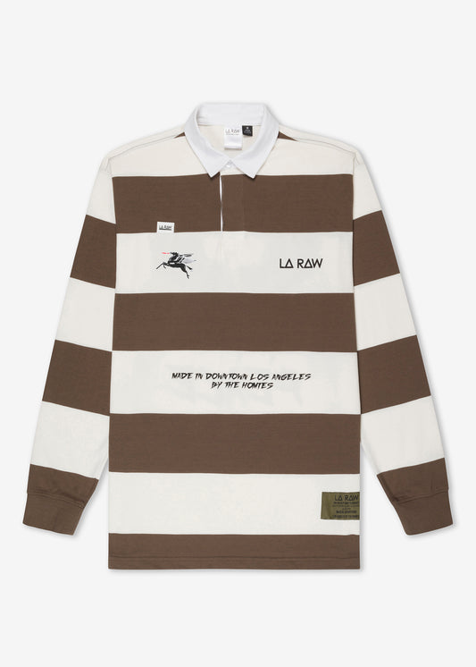 PEACE RUGBY POLO LONG SLEEVE