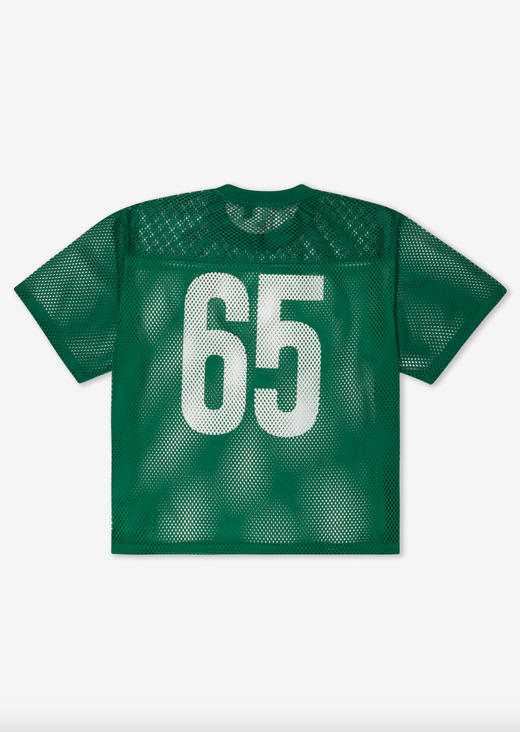 LOGO MESH JERSEY GREEN