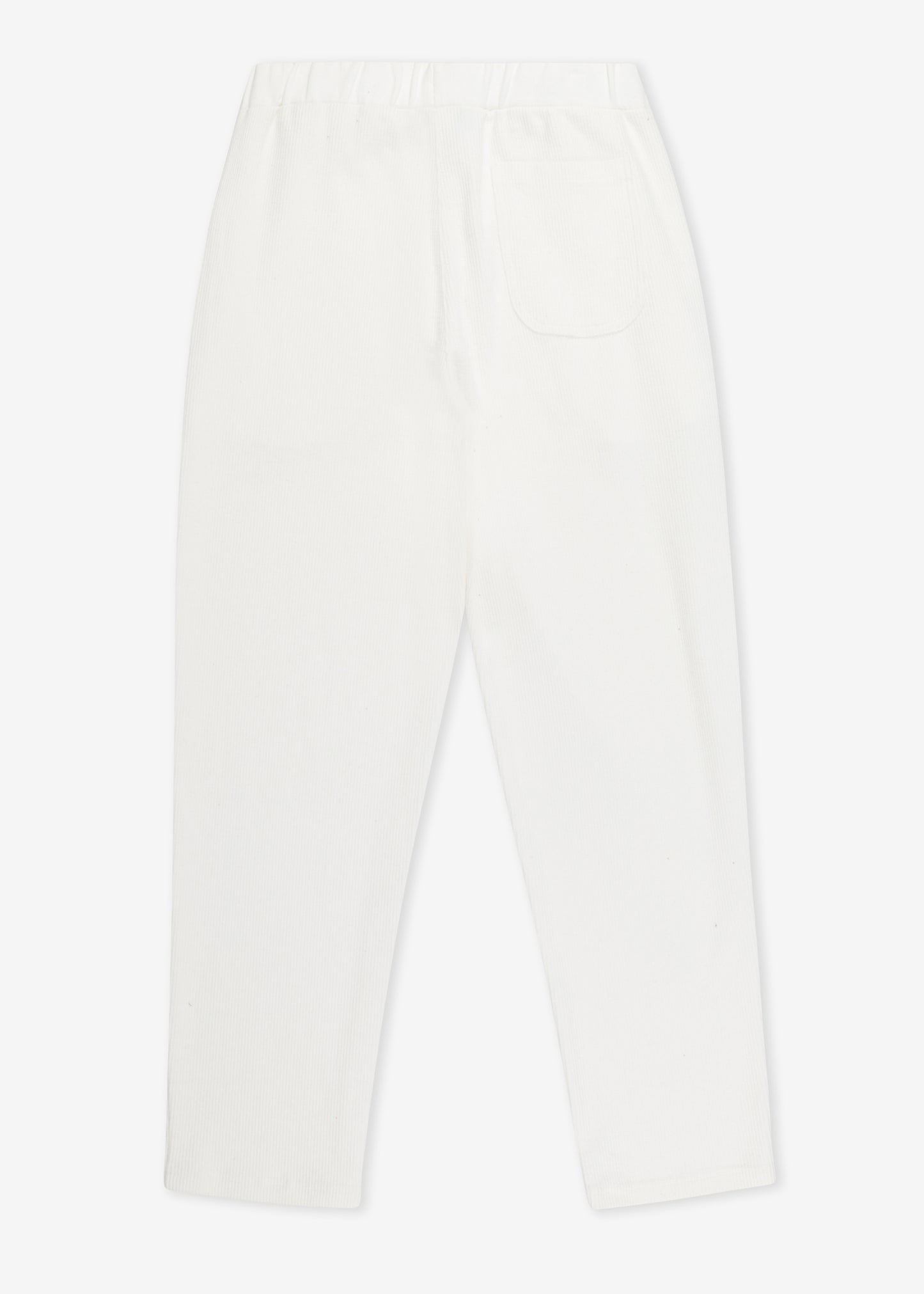 HUMANITY CORDUROY PANTS WHITE