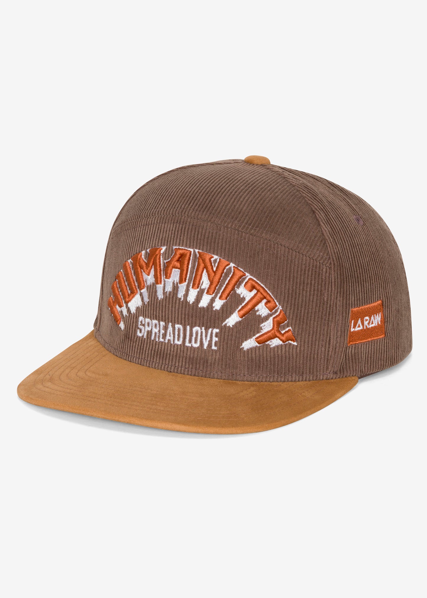HUMANITY CORDUROY HAT BRN