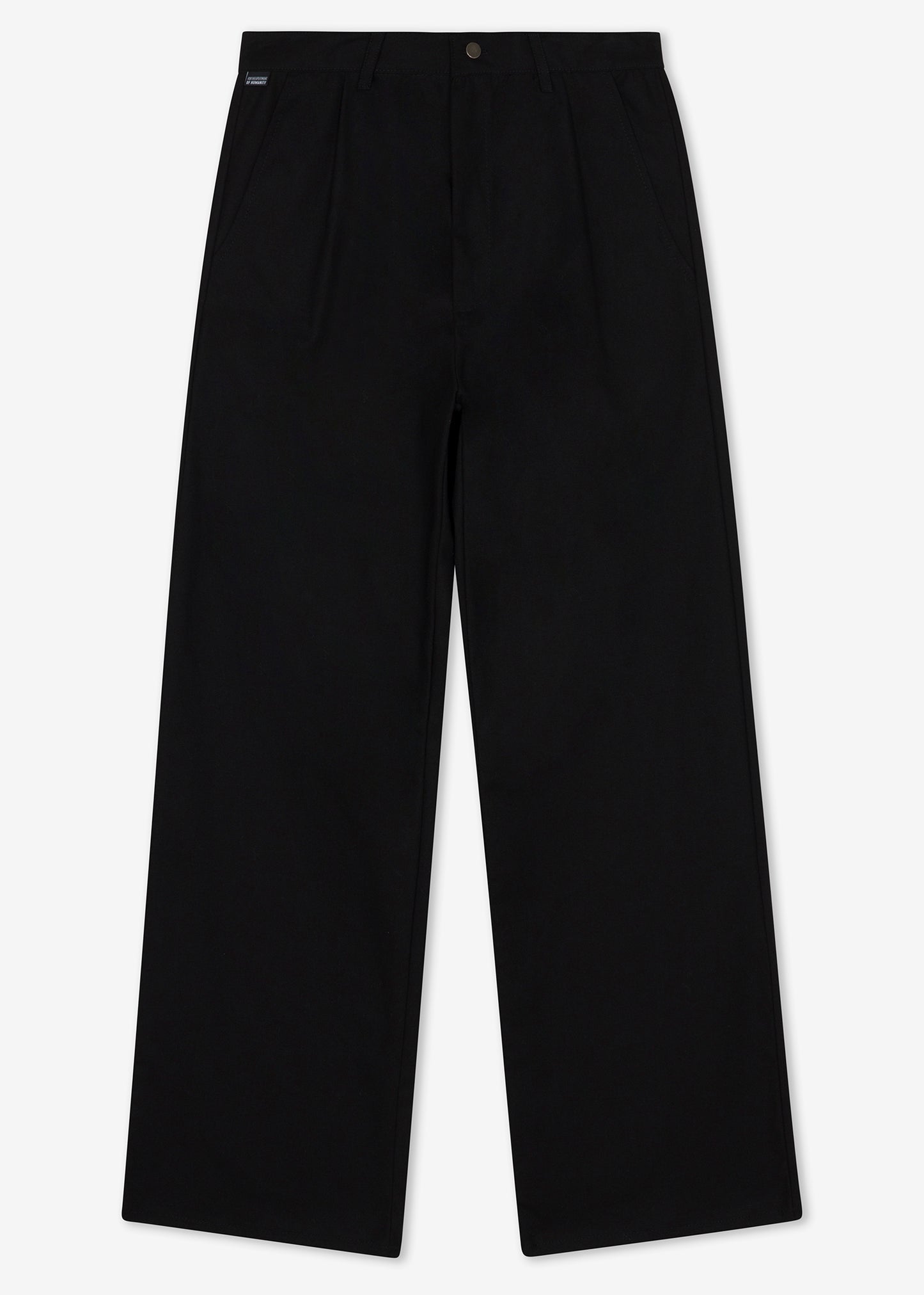 HIGH WAIST CANVAS PANTS