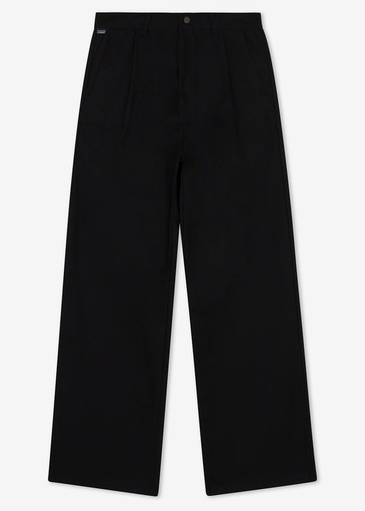 HIGH WAIST CANVAS PANTS