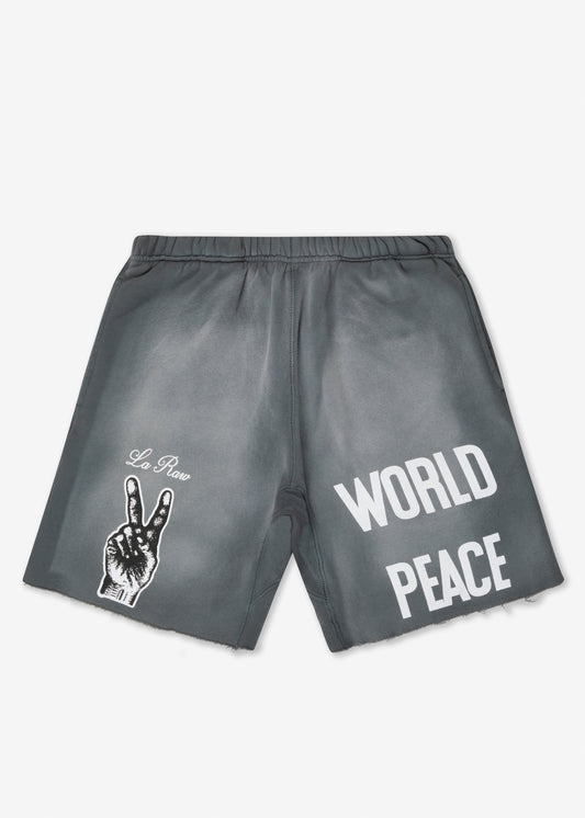 WORLD PEACE SWEATSHORTS