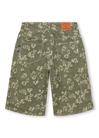 DENIM JORTS PRINT