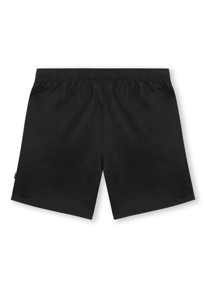 PEACE NYLON SHORTS BLACK