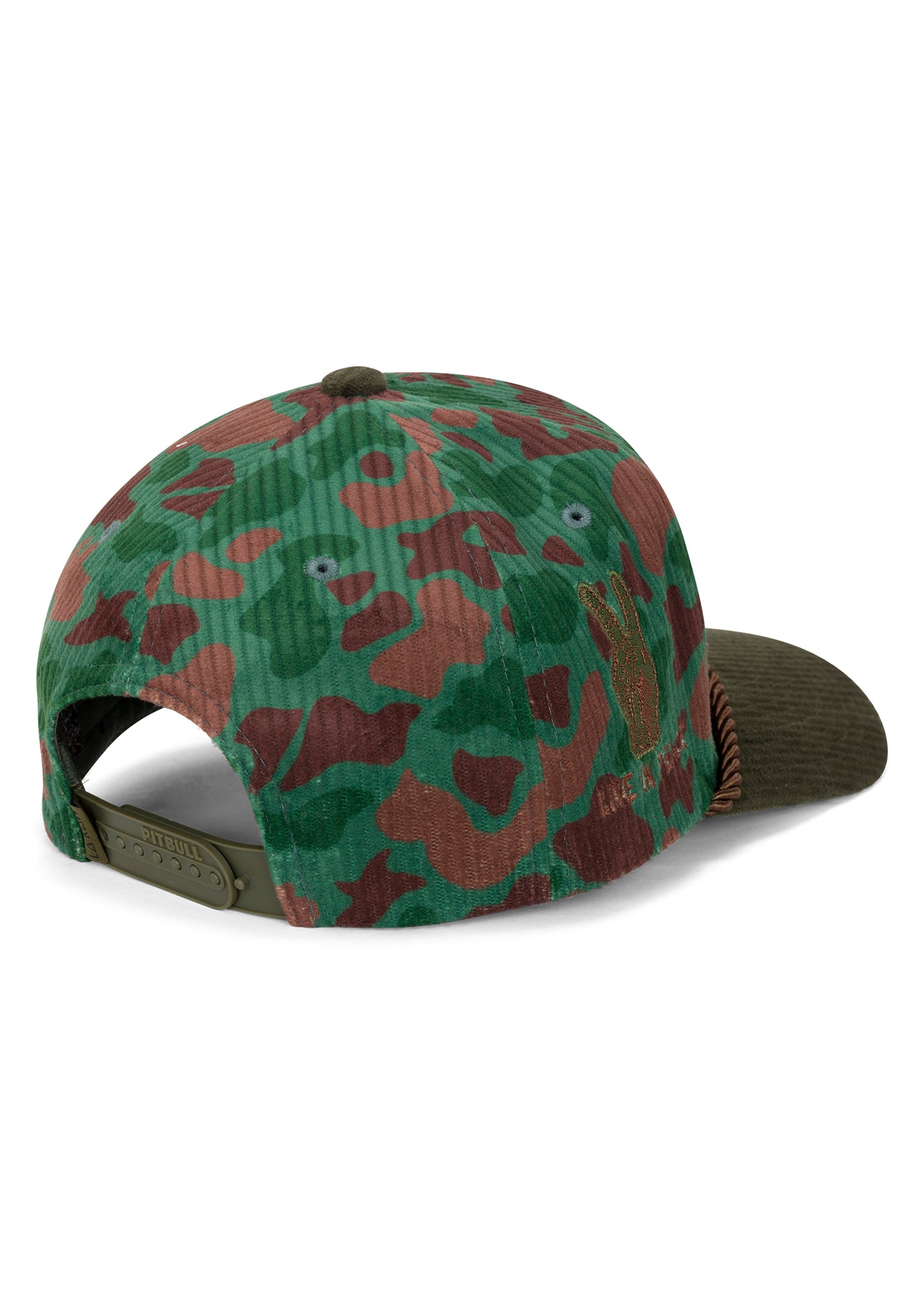PEACE CORDUROY HAT BRN