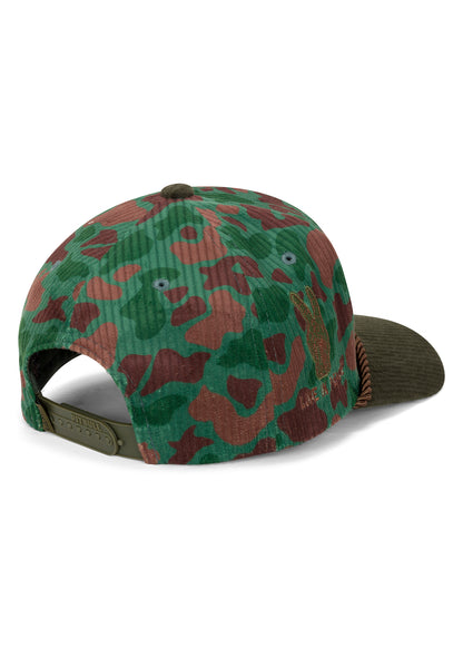 PEACE CORDUROY HAT BRN