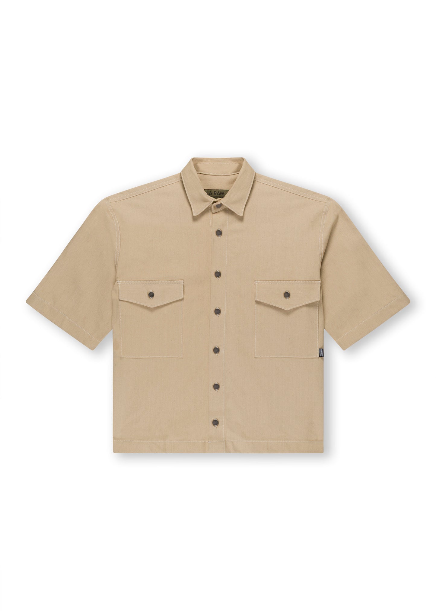 LOGO WORKSHIRT TAN