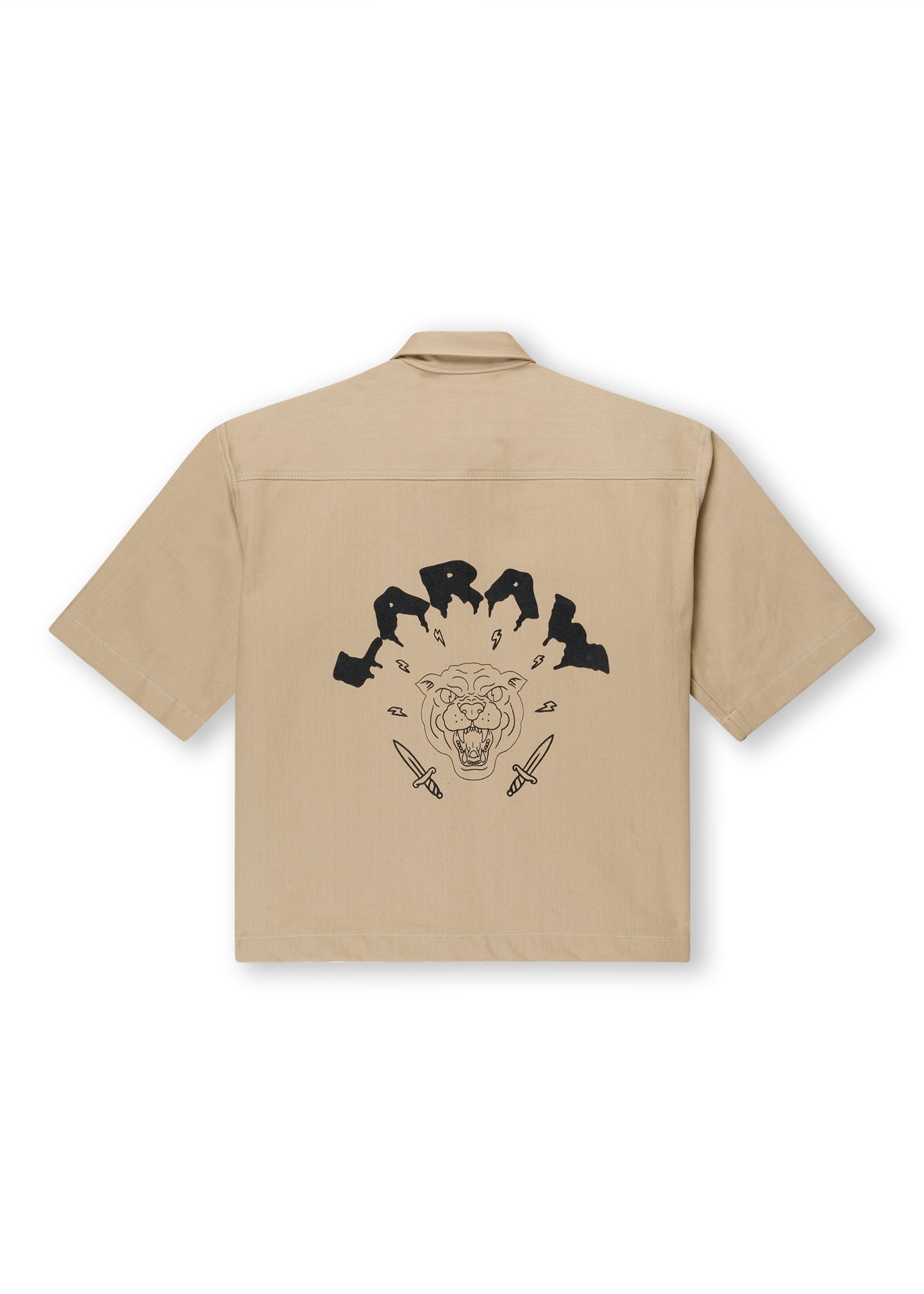 LOGO WORKSHIRT TAN