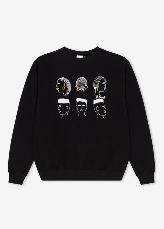 IL BEAUTE CREWNECK BLACK