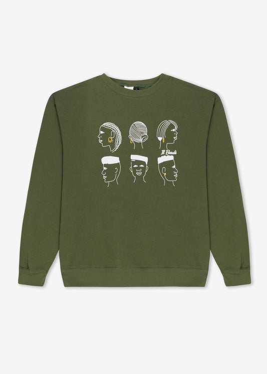 IL BEAUTE CREWNECK GREEN