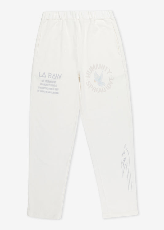 HUMANITY CORDUROY PANTS WHITE