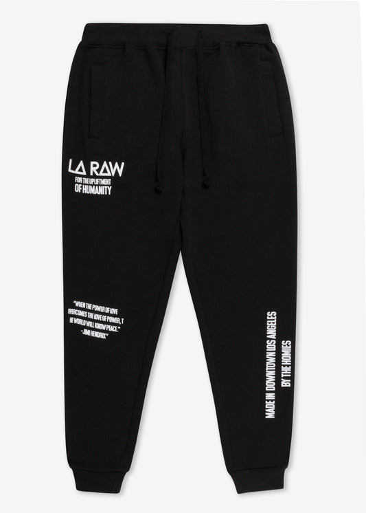 LOGO SWEATPANTS BLK
