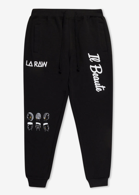 IL BEAUTE SWEATPANTS BLACK