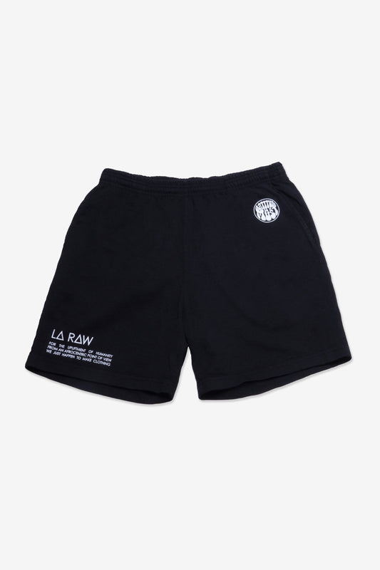 LOGO SHORTS BLACK