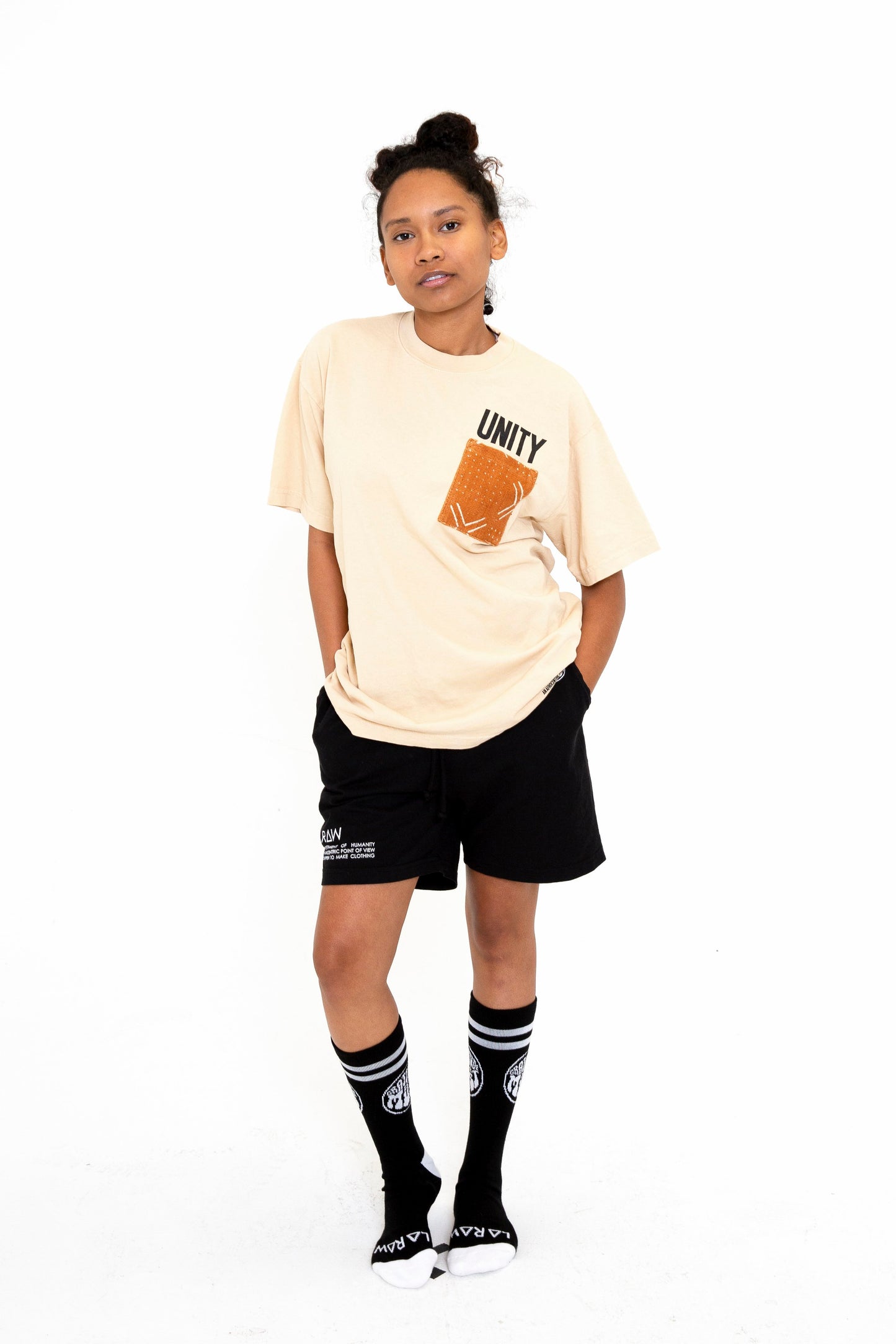 LOGO SHORTS BLACK